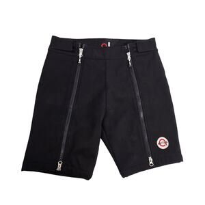 Arctica Ski Racing Shorts Unisex XS Full Zip Thighs Adjustable Black
